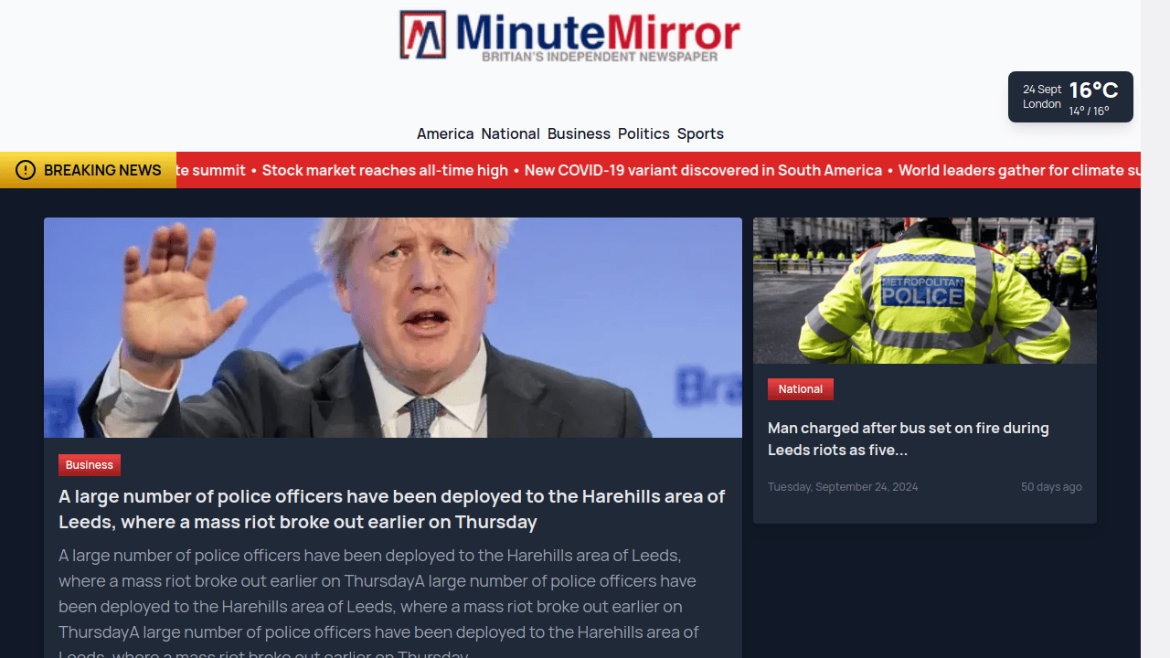 Minute Mirror UK